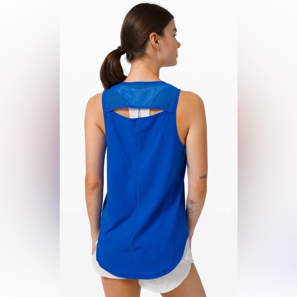 lululemon athletica Tops - Lululemon Sculpt Tank in Cerulean Blue NWOT